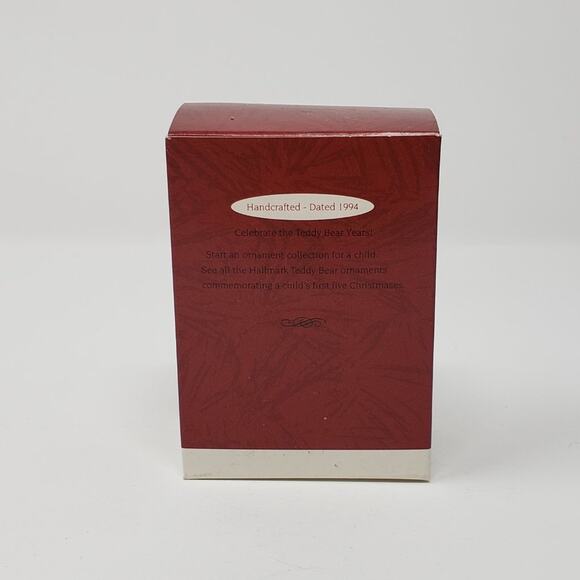 1994 Hallmark Baby’s Second Christmas Handcrafted Keepsake Holiday Ornament - Picture 2 of 7